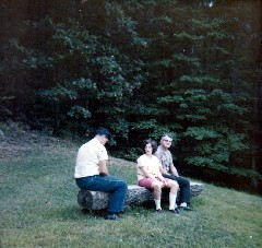 David, Rebecca (Becky) Dorrough (Clabaugh Diment), Bruce Dorrough
